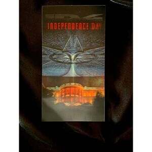 SUPER RARE VINTAGE 1996 Fox Video "INDEPENDENCE DAY PROMO STERIOGRAPHIC" - MINT